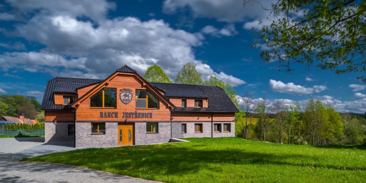 Ranch Jestrebice Otel Hermanicky Dış mekan fotoğraf