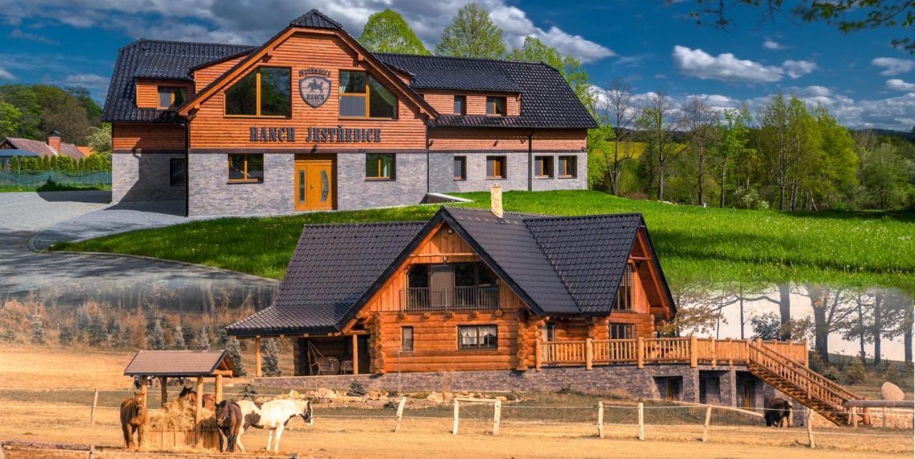 Ranch Jestrebice Otel Hermanicky Dış mekan fotoğraf
