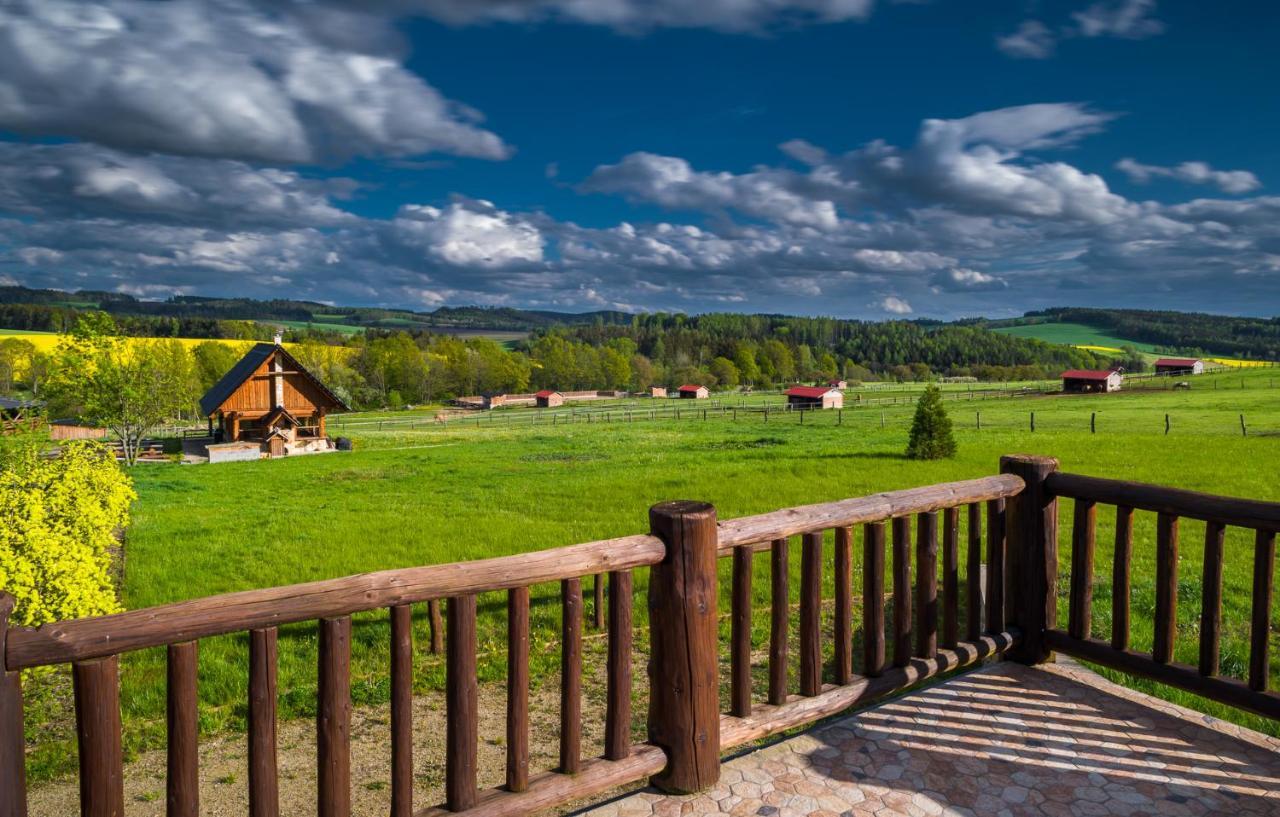 Ranch Jestrebice Otel Hermanicky Dış mekan fotoğraf