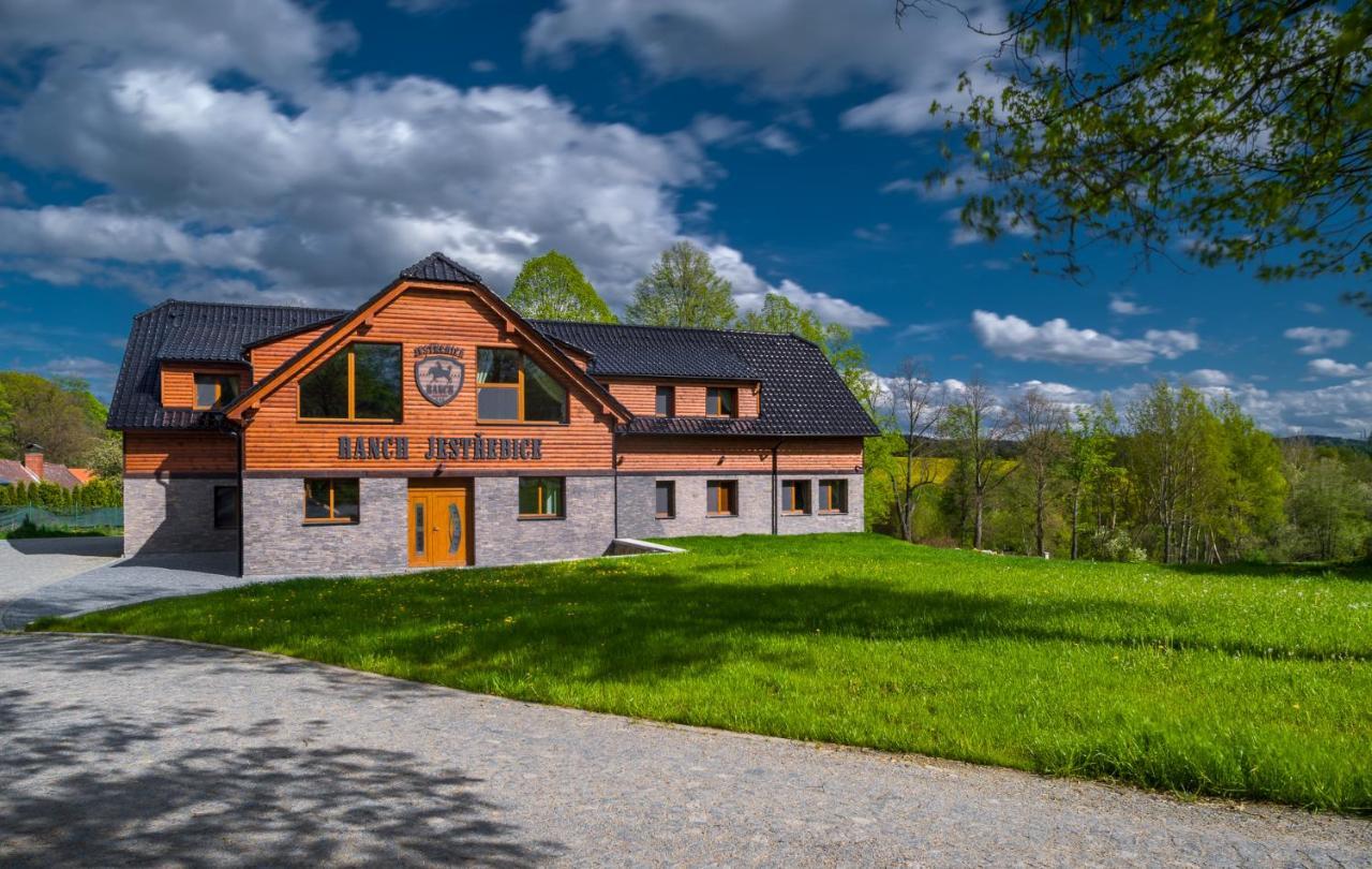 Ranch Jestrebice Otel Hermanicky Dış mekan fotoğraf